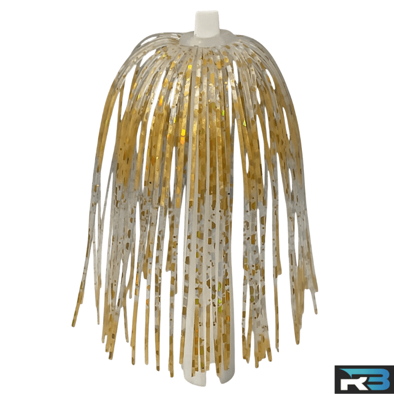 (40 Pack) Golden Shiner - 2.5" Umbrella Jig Skirts