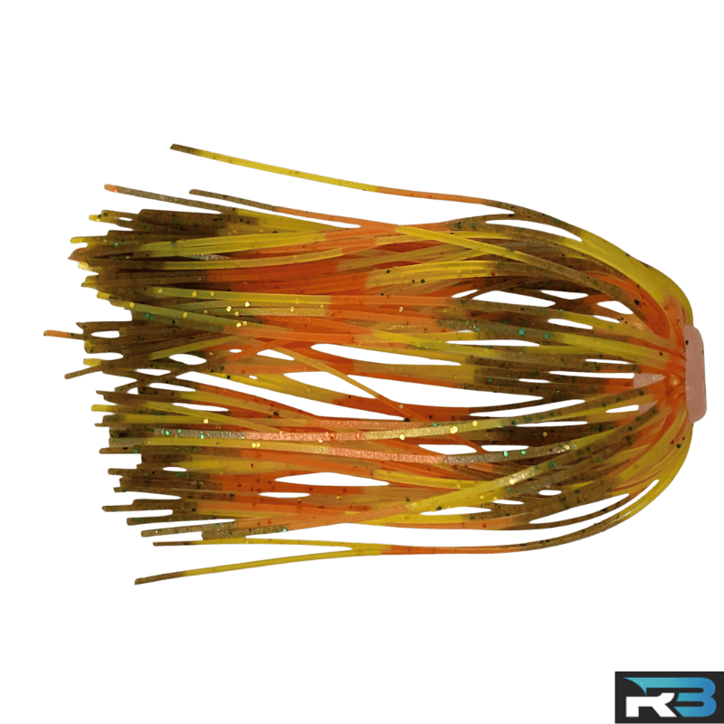 (40 Pack) Pumpkin Seed - 2.5" Umbrella Jig Skirts - Image 2
