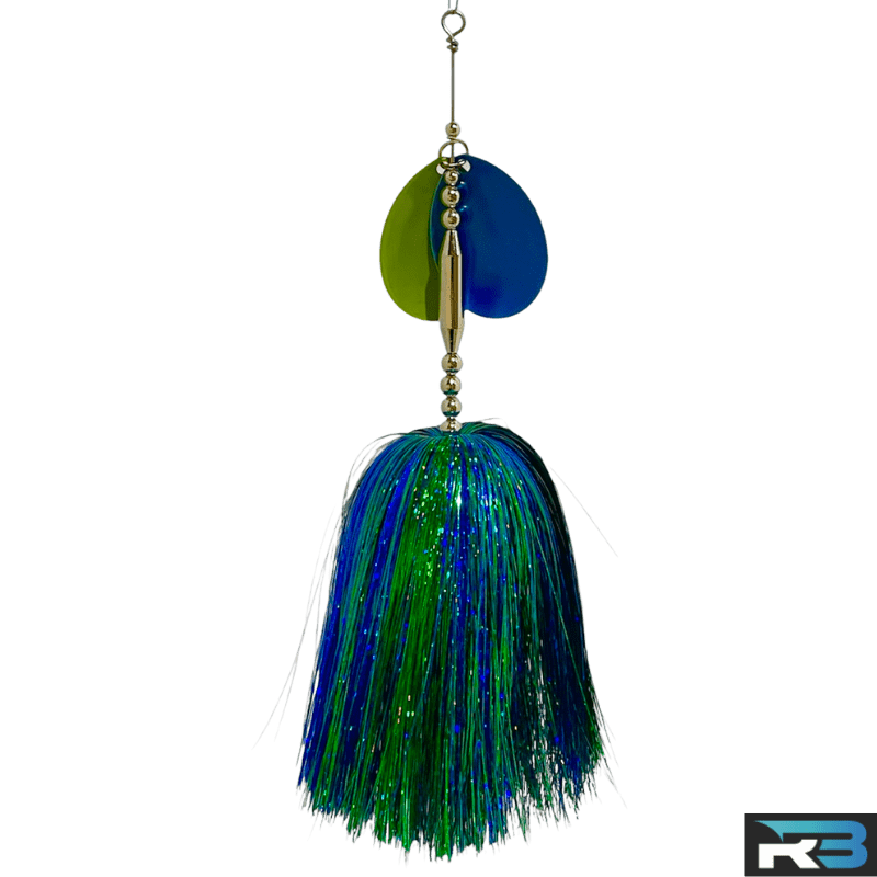 Blue/Green - 8.5" Bucktail - Image 3