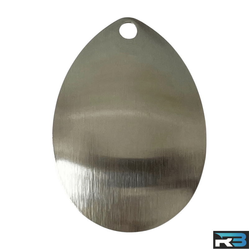 (50 Pack) #8 Colorado Spinner Blades Stainless Steel For Making Fishing Lures - Image 4
